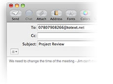 Email to SMS