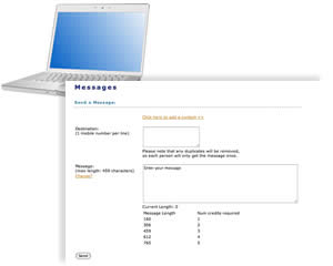 PC to SMS - Send and receive texts from your PC